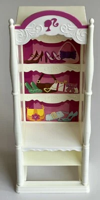 "Armario Barbie DreamHouse con poste de ropa excelente estado usado 11,5""" Foto 1 de 4