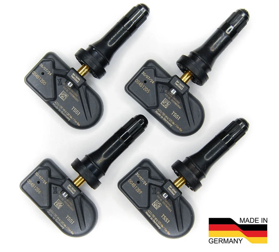 TPMS Sensor Set (x4)Rubber for Lexus IS250 2006-2006 42607-33021 - Image 1 of 1