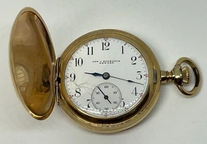 ELGIN POCKET WATCH 1906 7 Jewels 0s Runs but needs a Service - Picture 1 of 12