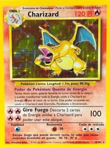 Base Unlimited (Shadow)  Charizard Spanish - Picture 1 of 2