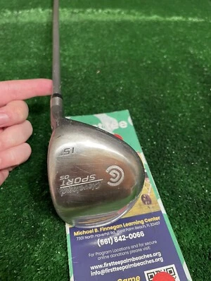 Cleveland Sport OS Fairway 3 Wood 15* Stiff Graphite Shaft - Image 1 of 4