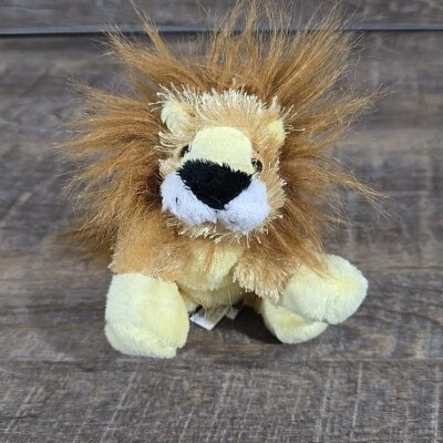 Ganz Webkinz LIL KINZ LION Plush 6" HS006 No Code Stuffed Animal Toy - Image 1 of 4
