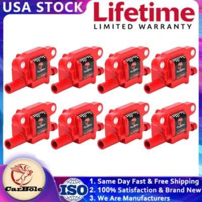 Bobinas de ignição 8X UF413 para Chevrolet Silverado 1500 GMC Savana 3500 2005-2018 - Imagem 1 de 4