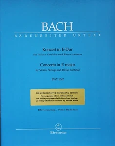 Bach Concerto in E Major BWV 1042 for violin and piano - Picture 1 of 2