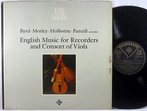 TELEFUNKEN Byrd Purcell ENGLISH MUSIC RECORDERS BRUGGEN CONSORT SAWT-9511-B EX - Imagen 1 de 4