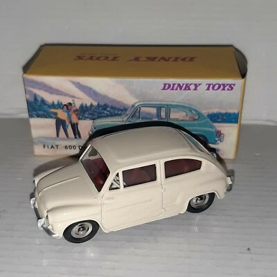 FIAT 600D REF.520 ATLAS DINKY TOYS SCALA 1/43  - Immagine 1 di 3