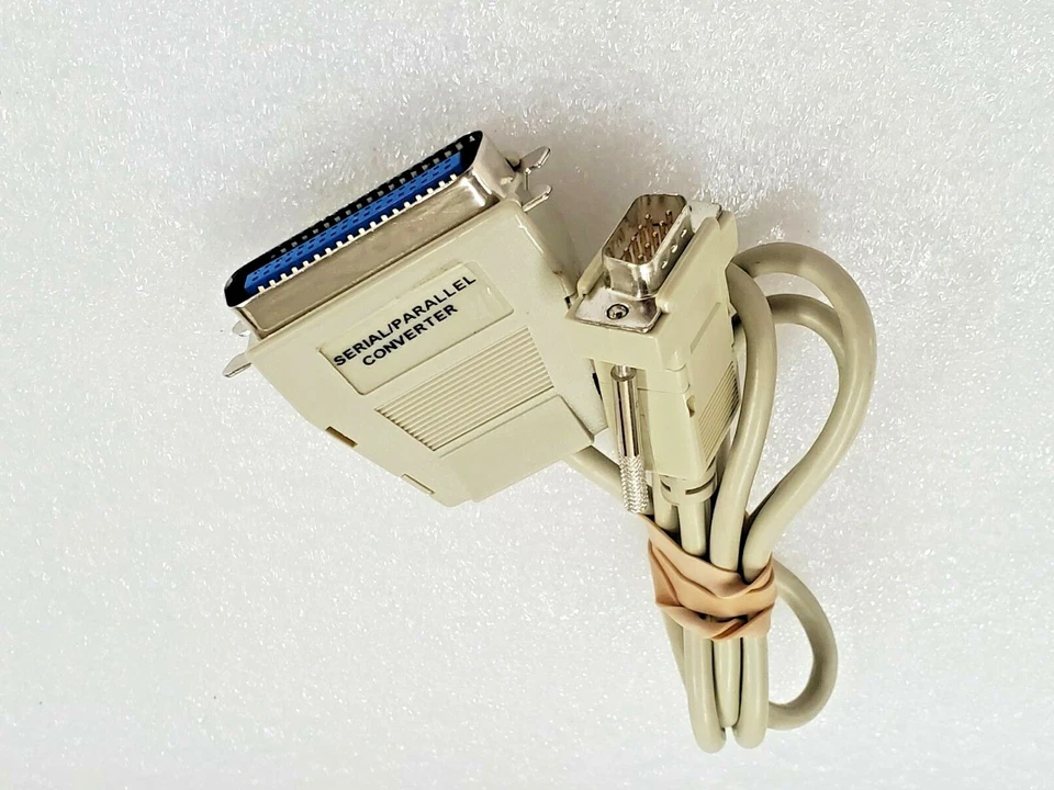 Cable de impresora convertidor serie/paralelo 9 pines serie macho a paralelo Foto 1 de 1