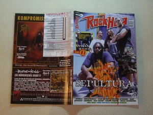 ROCK HARD - Nr. 136 1998 - Sepultura Anthrax Fear Factory Böhse Onkelz Crowbar - Bild 1 von 5