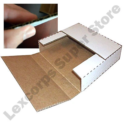 LP Record Mailers 25 qty 12.5x12.5x1 Variable Depth Box - Image 1 of 4