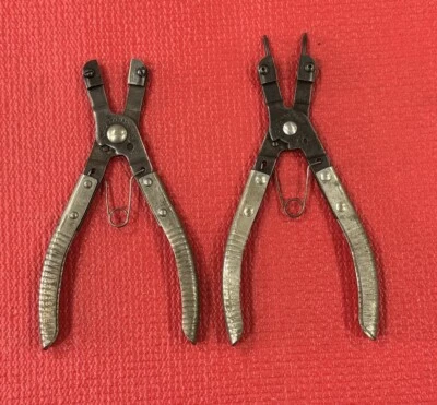 HERRAMIENTAS K-D Vintage Nº Juego de 2 alicates de anillo a presión 445 hechos en EE. UU. Foto 1 de 4