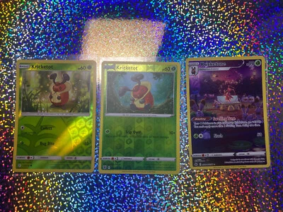 Pokemon TCG: GG02/GG70 Kricketune; Reverse Holo 13/236 & 009/189 Kricketot - Image 1 of 4