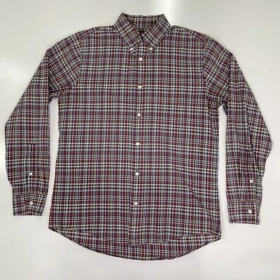 Jack Spade Men’s Bleecker Street Long-Sleeve Plaid Casual Button Shirt - Size M - Image 1 of 4