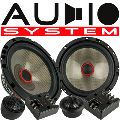 AUDIO SYSTEM CARBON 165 16,5cm (6.5”) 2-Wege Auto Lautsprecher Set Boxen 120 W - Bild 1 von 4