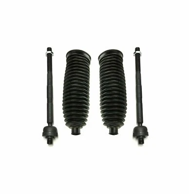 4 Pcs Front Inner Tie Rod End & Bellow Boots for Jeep Commander Grand Cherokee - Image 1 of 4