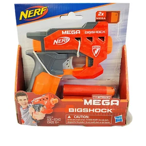 Nerf N-Strike Mega Bigshock Blaster with 2 Mega Darts - NEW - Picture 1 of 5