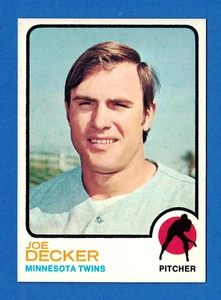 1973 Topps #311 Joe Decker quasi nuovo-MT *CENTRATO* Minnesota Twins - Foto 1 di 2