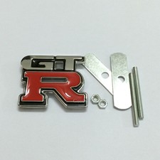 Gtr Kühlergrill Abzeichen Nismo Pulsar Skyline Nissan R32 GTS R34 S14 350Z GT-R Gtr Kühlergrill Abzeichen Nismo Pulsar Skyline Nissan R32 GTS R34 S14 350Z GT-R