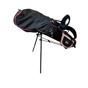 Wilson Hope Girls Breast Cancer Awareness 5 Club Junior Golf Set Bag 2 Head Cove - Picture 1 of 6