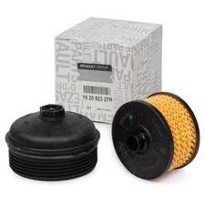 Produktbild - ORIGINAL Renault Ölfilter + Gehäuse CAPTUR CLIO MEGANE SCENIC TWINGO 152082327R