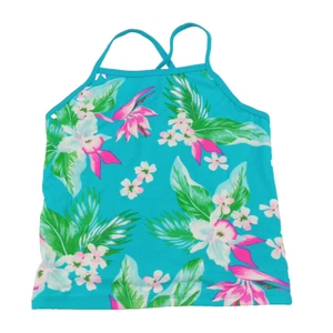 KAMI Girls Floral Swim Top Size 12 Multicolored - Picture 1 of 10
