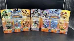 Skylanders Giants Lot Of 7 Pop Fizz, Whirlwind, Trigger Happy, Prism Break - Picture 1 of 7