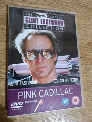 Pink Cadillac (1989) DVD Clint Eastwood UK Region 2 DeAgostini Collection NEW - Image 1 of 2