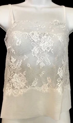 La Perla Camisole ̼ белый цветочный кружева спагетти ремни ̼ новый с ярлыками $328 размер Xs - Изображение 1 из 4