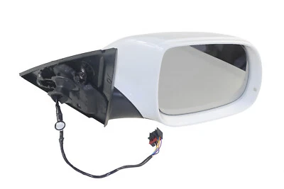 WHITE Passenger Side Mirror For Audi Q5 Heated Power Folding 2009-2016 RH Foto 1 de 4