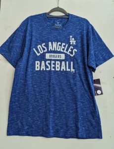 Los Angeles Dodgers T-Shirt Fanatics Branded Team Hometown Blue White XL NWT - Picture 1 of 7