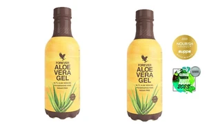 2x Forever Aloe Vera Gel Drink 1L *FREE 48HR DELIVERY* - Picture 1 of 1