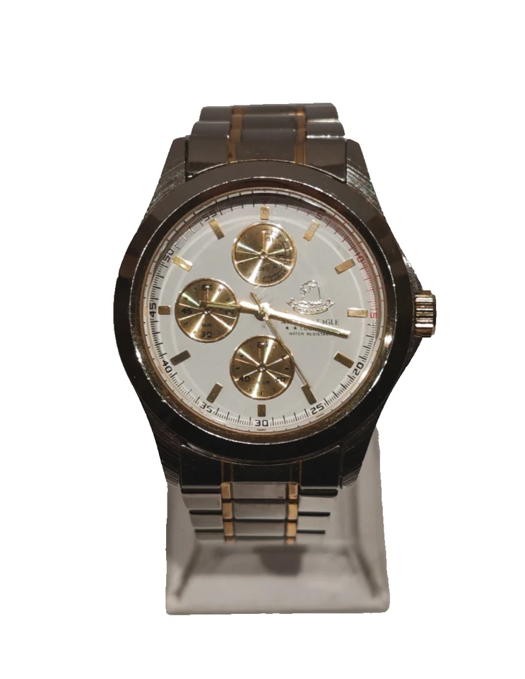 American Eagle Lucky Two Tone Mens Watch 3005G Foto 1 de 1