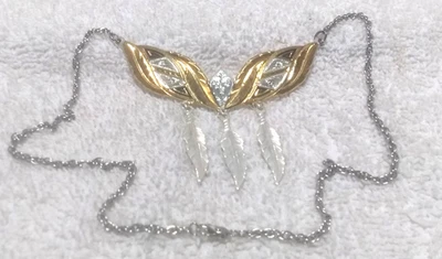 Collar Chocker Montana Silversmiths Boundless Legacy Cuelga Pluma ¡Genial!!! Foto 1 de 4