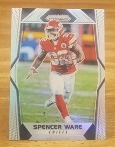 2017 Panini Prizm Prizms Silver Spencer Ware Kansas City Chiefs  - Picture 1 of 3