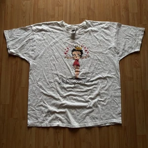 T-shirt vintage anni 90 1999 Betty Boop Queen Of Everything oversize taglia 3XL! - Foto 1 di 8