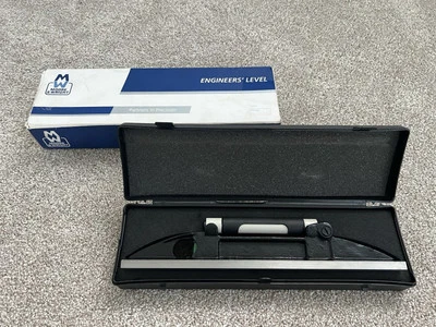 Moore And Wright High precision 12” Engineers Level Machinists Spirit Level - Image 1 of 4