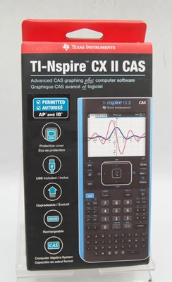 New Texas Instruments TI-Nspire CX II CAS Graphing Calculator - Image 1 of 4