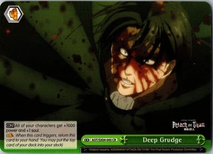 Deep Grudge Climax Raro Ataque a los Titanes: Temporada Final AOT/SX04-045 CR CASI NUEVO - Imagen 1 de 2