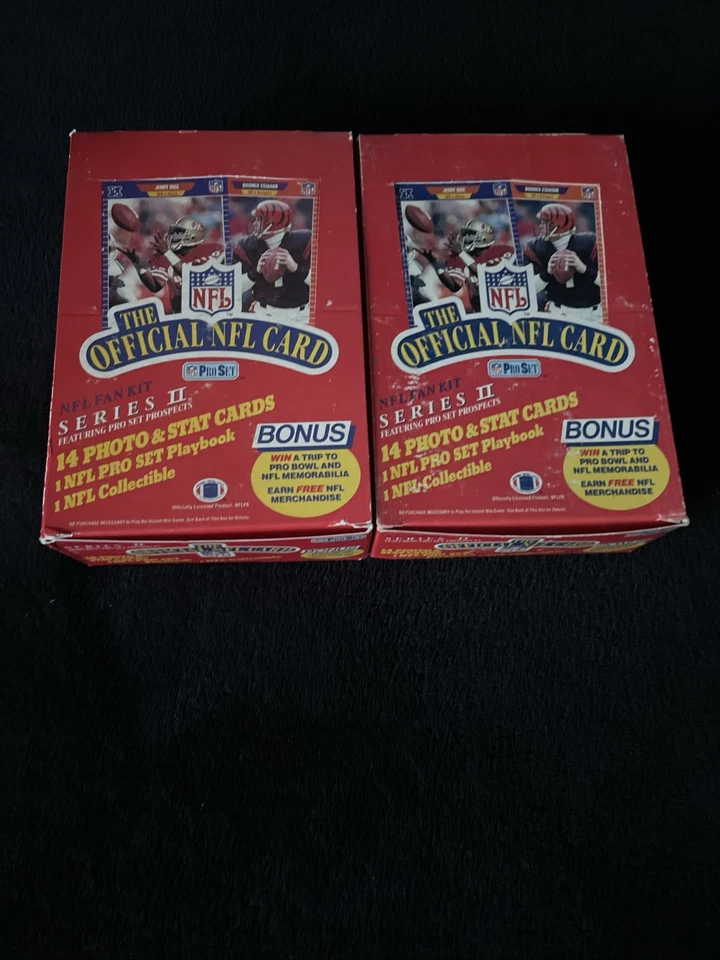 (2) Lote Caja Cera Fútbol Serie II Pro 1989 Foto 1 de 2