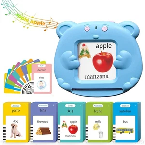 Tarjetas de Aprendizaje Hablante Inglés Interactivo 150Tarjetas de Aprendizaje, para Niños 2-6 Años - Imagen 1 de 15