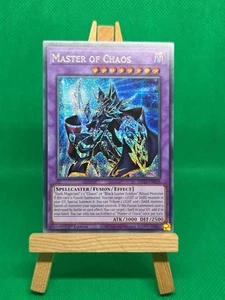 MP23-EN018 Master of Chaos: Prismatic Secret Tarjeta Rara: 1ª Edición: YuGiOh - Imagen 1 de 8