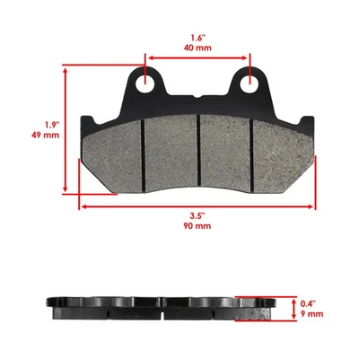 for Honda VT800C Shadow 800 1988 Front Brake Pads & Rear Brake Shoes - Image 1 of 4