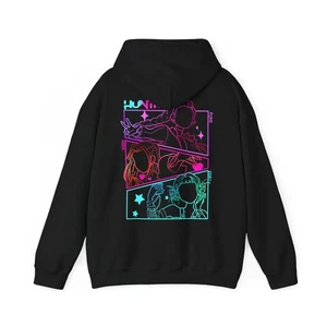 Hoodie, Huntrix Graphic Design, K-pop Demon Hunteres Sweatshirt, Unisex Jumper, - Picture 1 of 9