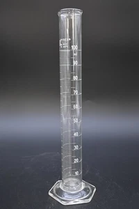 Vintage Pyrex USA Beaker 3022 100mi Tall Narrow 10.25" Chemistry Beaker - Picture 1 of 7