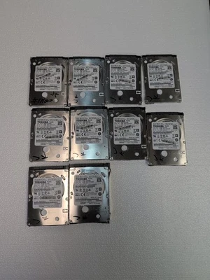 10x TOSHIBA MQ01ACF050 2.5" Thin HDD 500GB SATA 7200RPM (1000 days remains) - - Image 1 of 4