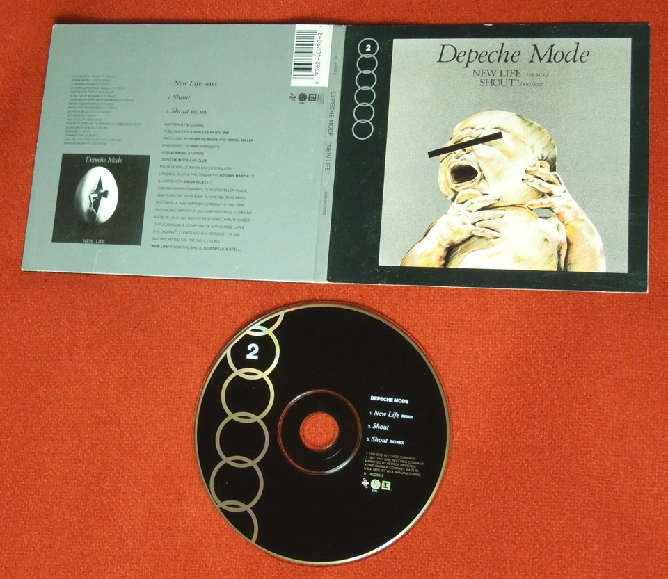 DEPECHE MODE New Life +2 USA Maxi CD TOP! rare oop DIGIPACK MCD 1981 GOTHIC POP - Bild 1 von 1