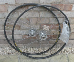 Campagnolo Record 6/7-Speed Wheelset with Unused Mavic MA40 Rims - Picture 1 of 8