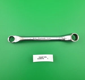 Chiave ad anello corta Snap On XSM910 USA 9mm x 10mm marcatura precedente proprietario - Foto 1 di 13