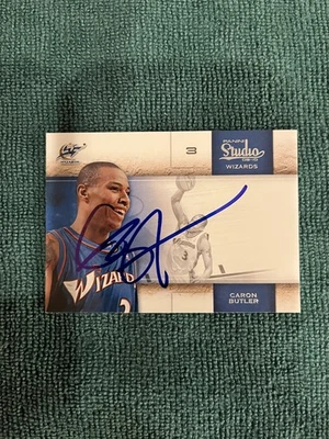 2009-10 Panini Studio Caron Butler #99 Hand Signed Auto autograph - Image 1 of 2