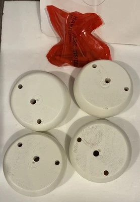 Комплект ножек Crosley Hedon Bun белый CF0101-WH - Изображение 1 из 3