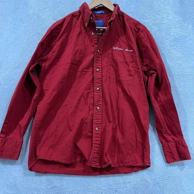 PENDLETON Shirt Mens Medium Cheyenne Blended Canadian Whisky 'Let ’er Buck' - Image 1 of 4